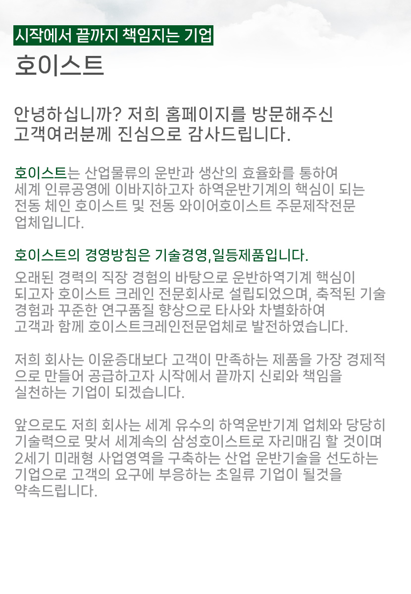 천안호이스트